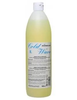 Sezónní Sleva HESSLER Cold Wave 2 - trvalá ondulace na vlasy vlasy barvené a narušené 1000ml