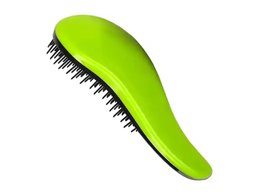 Dokud Zásoby Vydrží Rozčesávací kartáč / DETANGLING s rukojetí - zelený