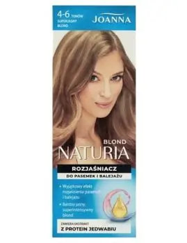 Vysoce Kvalitní JOANNA Naturia Platinum Blond 4-6 Tones - platinový melír na vlasy