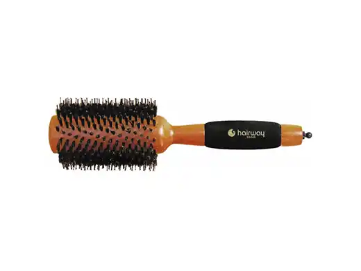 Kartáč kulatý dřevěný štětiny s bodlinkami 38mm/70mm Hairway Nejprodávanější