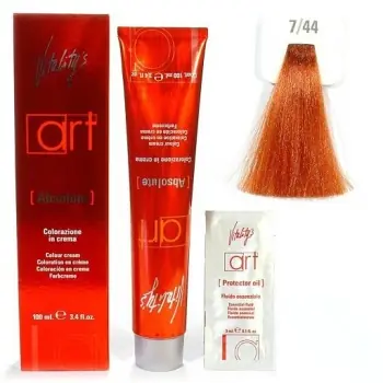 Doprava Zdarma VITALITYS Art Absolute Art Absolute barva na vlasy - intenzivní blond měděná 7-44