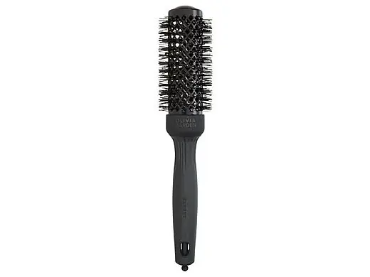 Kulatý foukací kartáč na vlasy Olivia Garden Expert Blowout Shine Black Label - 35 mm Horká Nabídka
