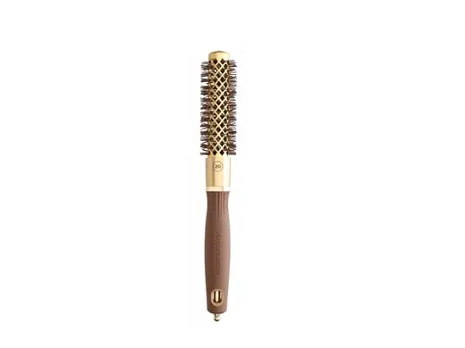 Kartáč Olivia Garden Expert Shine Bristles Gold&Brown 25(původně NT24) Přímo Od Výrobce