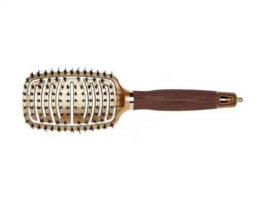 Kartáč FLEX Boar&Nylon Gold&Brown Výprodej