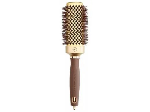 KARTÁČ Straight Wavy Bristle Gold&Brown40 mm hranatý(pův.NTS40) Must-Have