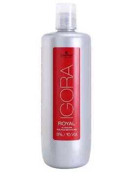 SCHWARZKOPF Igora Royal Oil Developer 3% (vol 10) - emulzní peroxid vodíků 1000ml Zlevněný