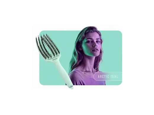 Akční Cena Kartáč Olivia Garden Fingerbrush Combo Medium Arctic Teal