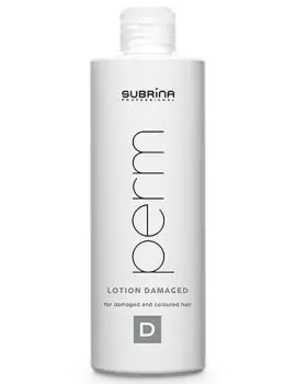 Oblíbený SUBRINA Perm Lotion Damaged 450ml - trvalá ondulace pro poškozené vlasy - D