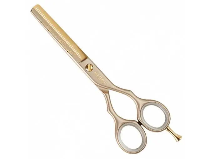 KIEPE Nůžky EFILAČNÍ Blending Luxury / gold "5.5" Zlevněný