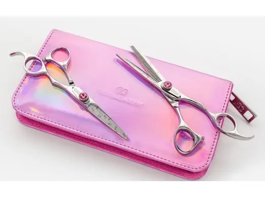 Must-Have Nůžky Olivia Garden SilkCut SET 575+635T THINK PINK 2022