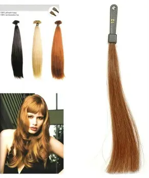 Časově Omezené SO.CAP. Rovné vlasy Přírodní odstín 8001LC 35-40cm - střední blond 12