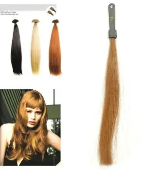 Akční Cena SO.CAP. Rovné vlasy Přírodní odstín 8001LC 35-40cm - tmavě zlatá blond 14