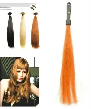 Sezónní Sleva SO.CAP. Rovné vlasy Přírodní odstín 8001LC 35-40cm - intensiv měděná blond 21