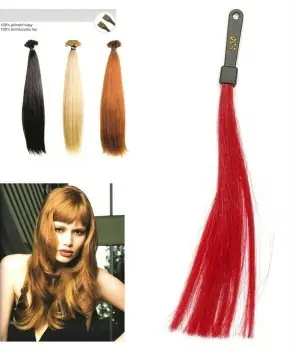 Sleva SO.CAP. Rovné vlasy Přírodní odstín 8001LC 35-40cm - rubínově intenziv červená 530