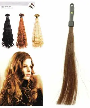Výprodej SO.CAP. Vlnité vlasy Přírodní odstín 8003MC 35-40cm - tmavě plavá 8