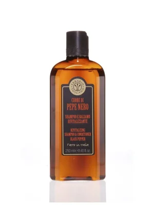 Cuore di Pepe NeroRegenerační šampón a kondicionér, 250 ml Dokud Zásoby Vydrží