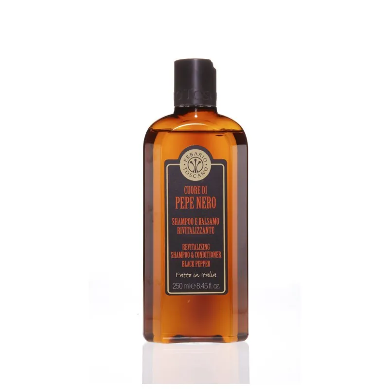 Cuore di Pepe NeroRegenerační šampón a kondicionér, 250 ml Dokud Zásoby Vydrží