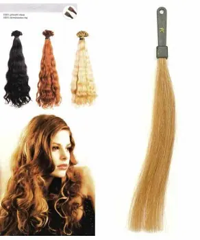 SO.CAP. Vlnité vlasy Přírodní odstín 8003MC 35-40cm - extra blond 26 Akční Cena
