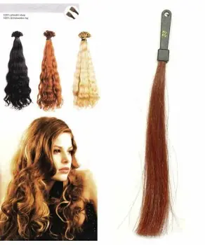 SO.CAP. Vlnité vlasy Přírodní ods. 8003MC 35-40cm - tmavě mahagonová 33 Dokud Zásoby Vydrží
