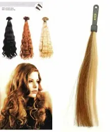 SO.CAP. Vlnité vlasy 8003MC 35-40cm pramen melír odstínů 18-24 Nejprodávanější