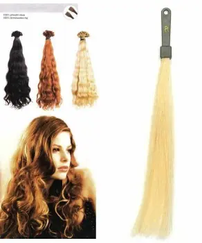 Značkový SO.CAP. Vlnité vlasy Přírodní odstín 8002M 50-55cm - světlá blond 20
