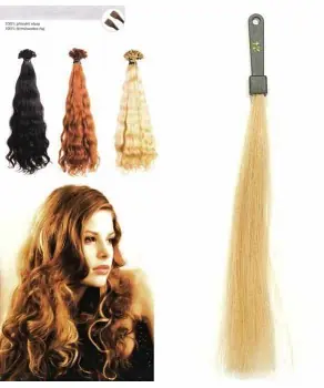 SO.CAP. Vlnité vlasy Přírodní odstín 8002M 50-55cm - super blond 24 Výprodej