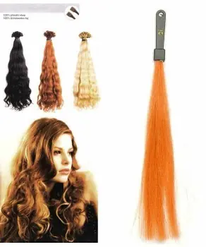 SO.CAP. Vlnité vlasy Přírodní odstín 8002M 50-55cm - int. měděná blond 21 Výhodná Nabídka