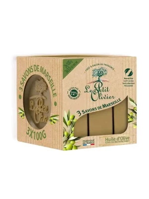 Pouze Dnes Olivový olejMarseillské mýdlo, 3x100 g