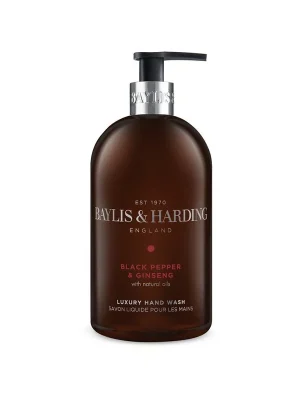 Černý pepř & ŽenšenTekuté mýdlo na ruce, 500 ml Vrácení Zdarma