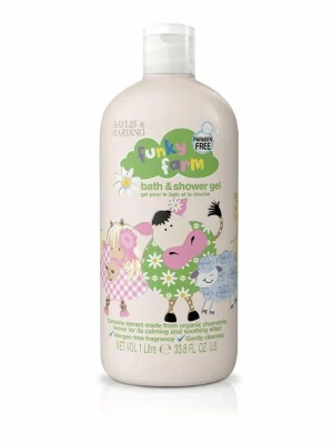Funky FarmDětský koupelový a sprchový gel, 1000 ml Akce