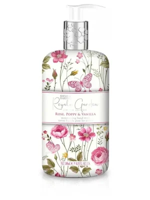 Aktuální Royale Garden - Růže, Vlčí mák & VanilkaTekuté mýdlo na ruce, 500 ml