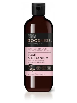 Goodness - Růže & GeraniumSprchový gel, 500 ml Must-Have