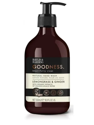 Goodness - Citronová tráva & ZázvorTekuté mýdlo na ruce, 500 ml Nejlepší Cena