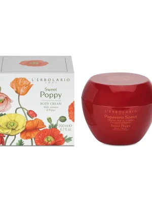 Ihned K Objednání Sweet Poppy parfémovaný tělový krém 200 mlKvětinový tělový krém s vlčím mákem