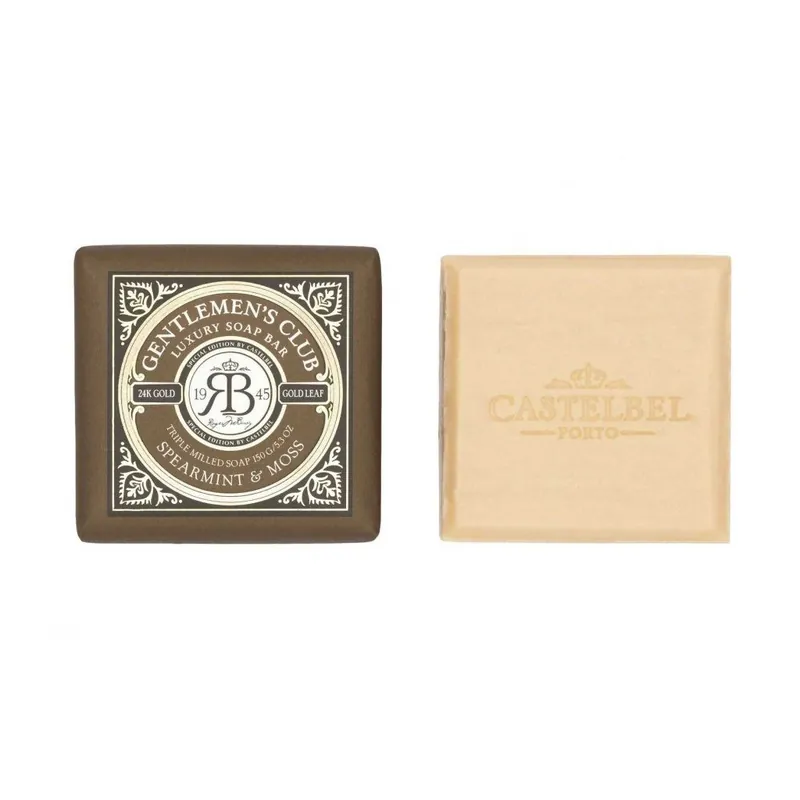 Sezónní Sleva Gentlemen's Club - Spearmint & MossLuxusní pánské mýdlo s obsahem 24k zlata, 150 g