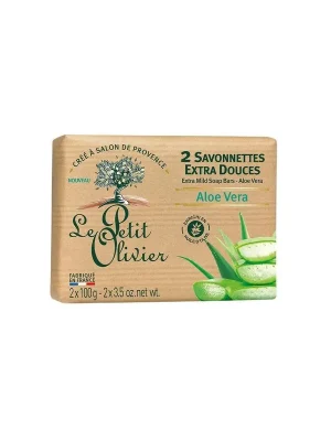 Aloe veraExtra jemné mýdlo, 2x100 g Poslední Šance
