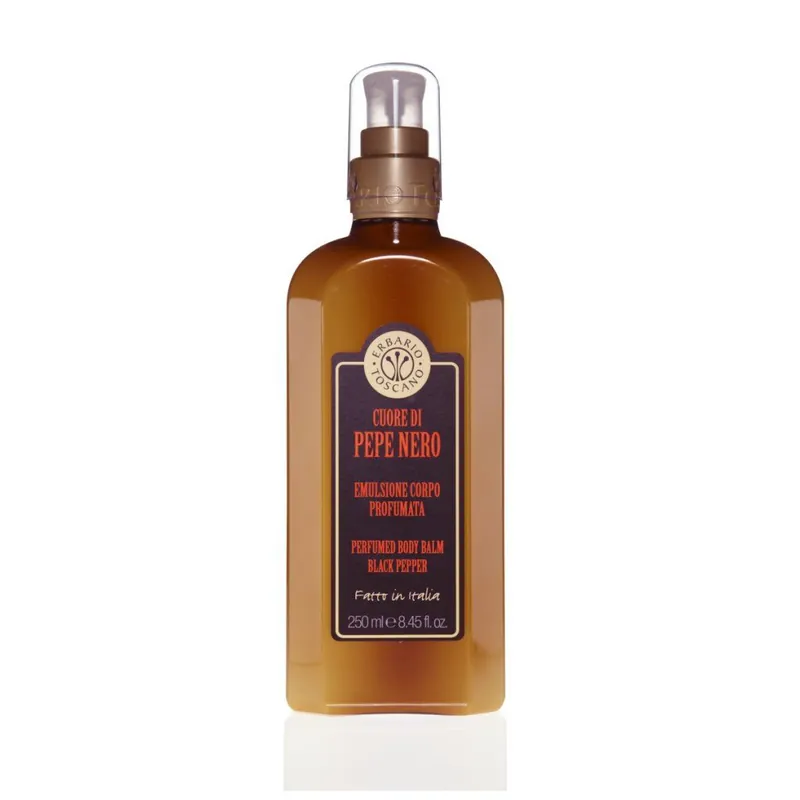 Cuore di Pepe NeroParfémovaný tělový balzám, 250 ml Akční Nabídka