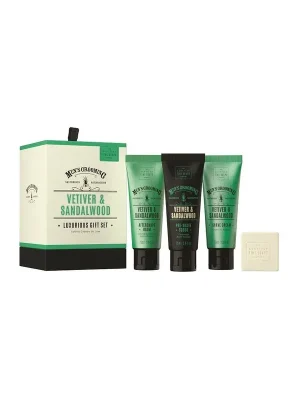Vetiver & SandalwoodPánská dárková sada, 4 ks Expresní Doručení