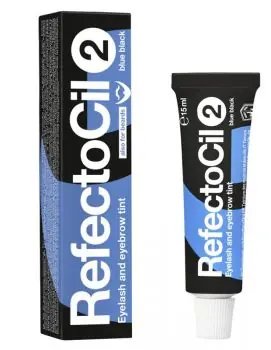 Akce REFECTOCIL č.2 BLUE BLACK - Profesionální barva na řasy, obočí a vousy 15ml - Modročerná