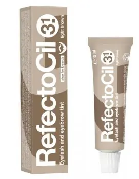 REFECTOCIL č.3,1 LIGHT BROWN - Profesionální barva na řasy, obočí a vousy 15ml - Světle hnědá Top Prodej