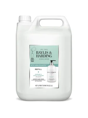 Jasmín & Jabloňový květNáplň do tekutého mýdla, 5 l Výhodná Nabídka