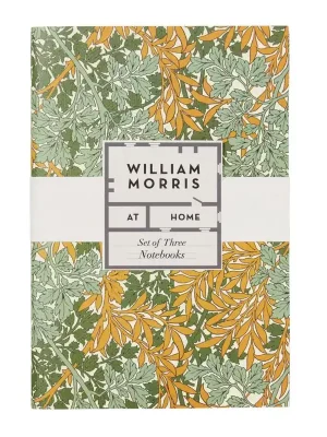 William Morris Useful & BeautifulSada zápisníků velikosti A5, 3 ks Hit Sezóny