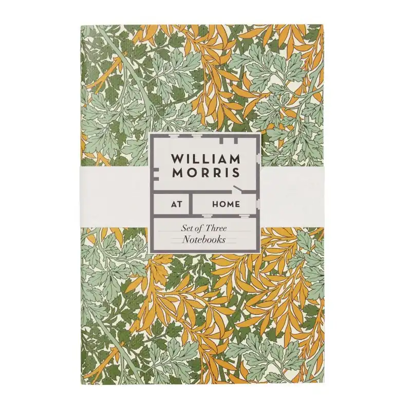 William Morris Useful & BeautifulSada zápisníků velikosti A5, 3 ks Hit Sezóny