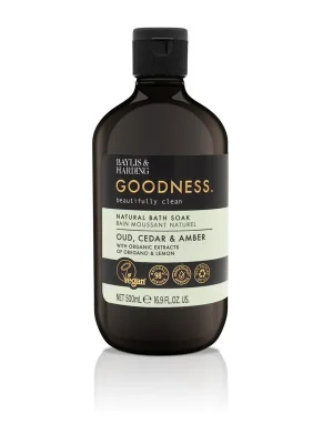 Super Cena Goodness - Oud, Cedr & AmbraPěna do koupele, 500 ml