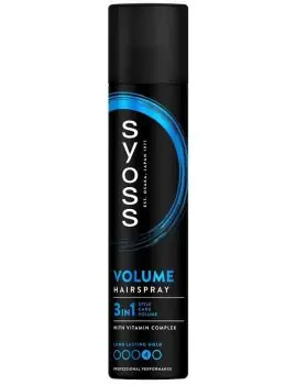 Objednat Nyní SYOSS Professional VOLUME Hairspray lak pro maximální objem vlasů 300ml
