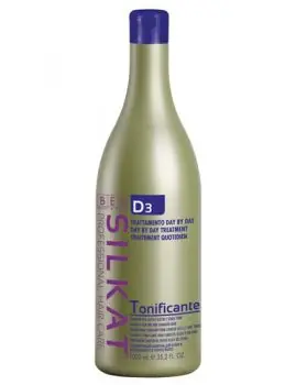 BES Silkat D3 Shampoo Tonificante - regenerační šampon na vlasy 1000ml Cenově Výhodný