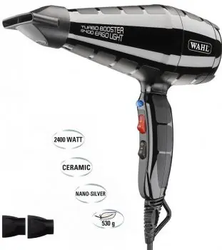 WAHL 4314-0475 Turbo Booster 3400 Ergo Light profesionální fén na vlasy 2400W Aktuální