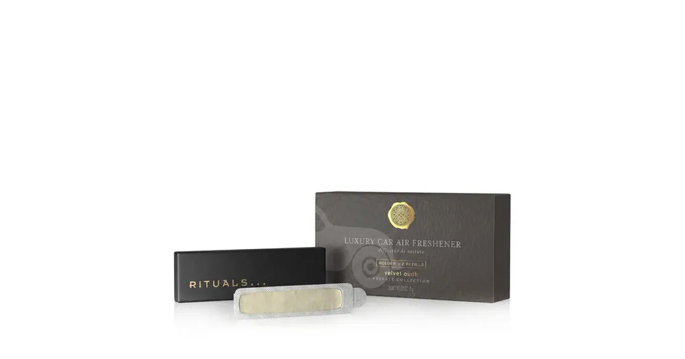 Rituals Private Collection Velvet Oudh Car Perfume Holder + Refills 2 x 3 g Novinka