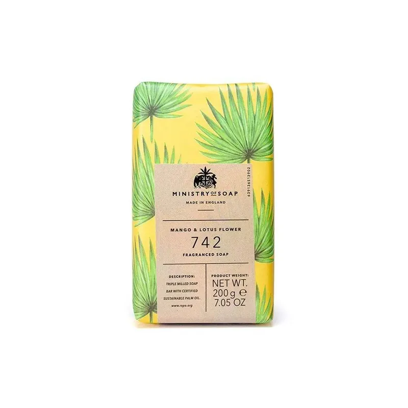 Doprava Zdarma Mango & Lotosový květTuhé mýdlo, 200 g