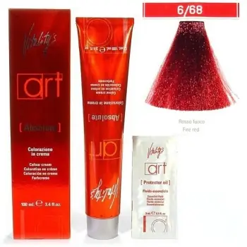 VITALITYS Art Absolute Barva na vlasy s leskem - Fire Red 6-68 Top Prodej
